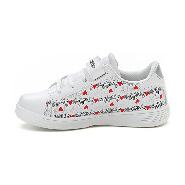 Lotto 1973 Evo Amf Iii Love Cl Sl Sneakers White / Black / Red | YRN6POC5