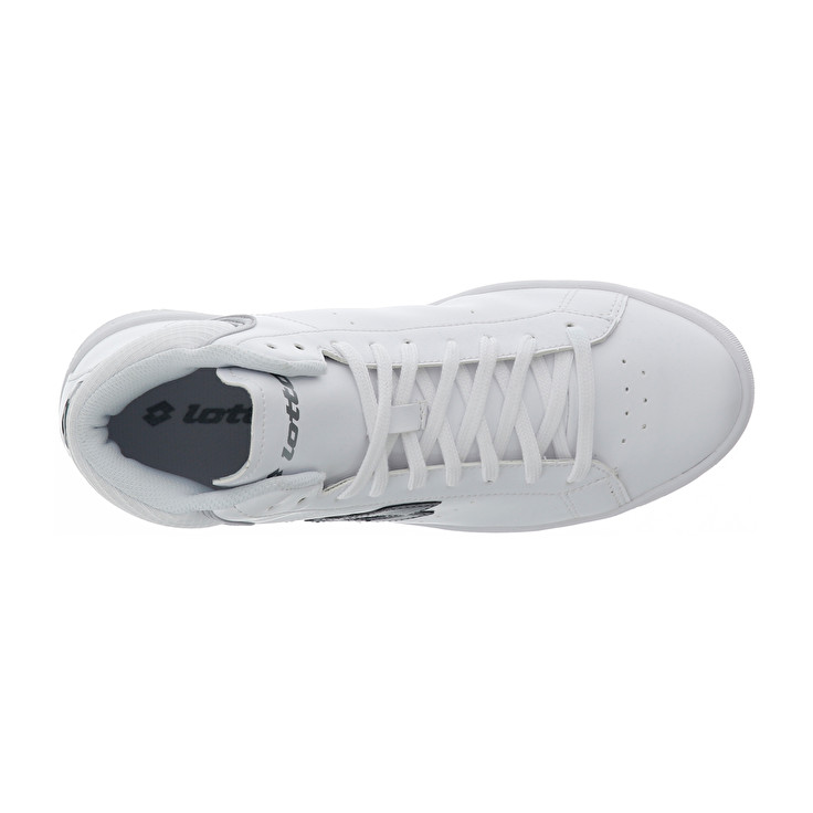 Lotto 1973 Evo Mid Metal W Lifestyle Shoes White / Silver | JZLATU58