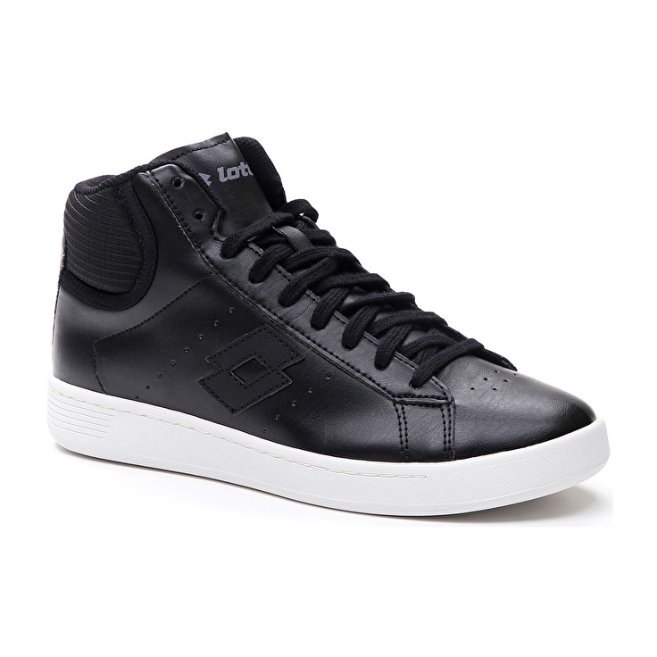 Lotto 1973 Evo Mid W Lifestyle Shoes Black | FOHBLJ8N