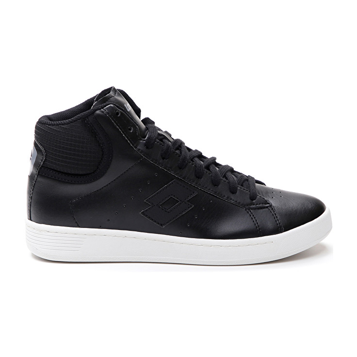 Lotto 1973 Evo Mid W Lifestyle Shoes Black | FOHBLJ8N