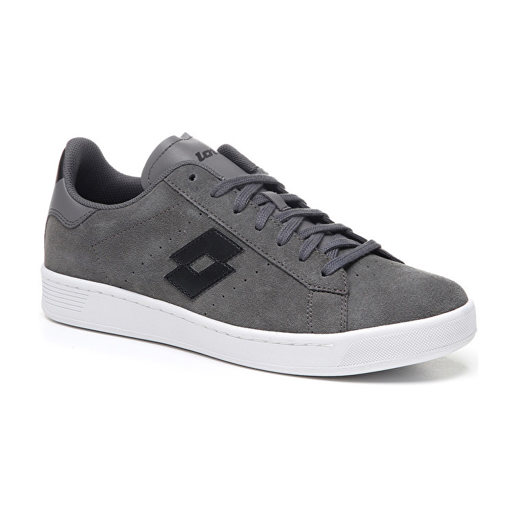 Lotto 1973 Evo Sue Lifestyle Shoes Grey / Black | 4BUUE6JG