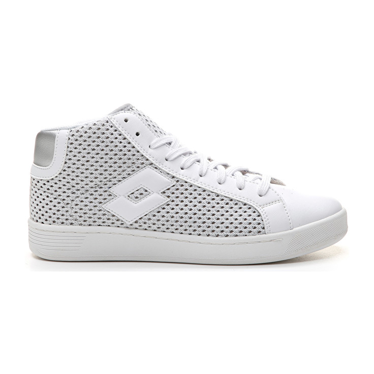 Lotto 1973 Mid Iv Net W Lifestyle Shoes White | MD7A8FKQ