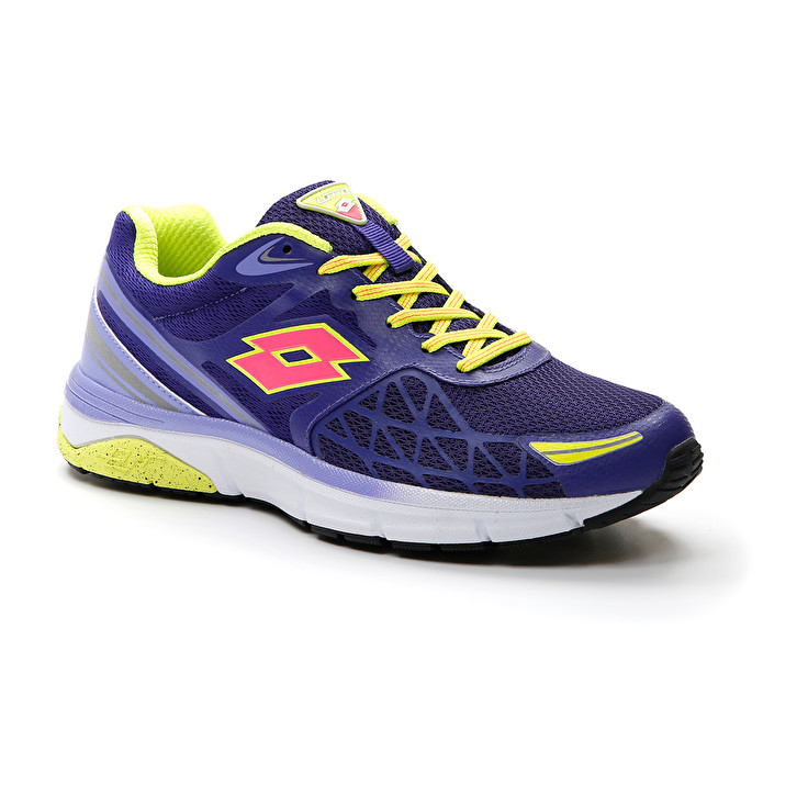 Lotto Aq 400 W Running Shoes Blue / Yellow | SYLOMVHK