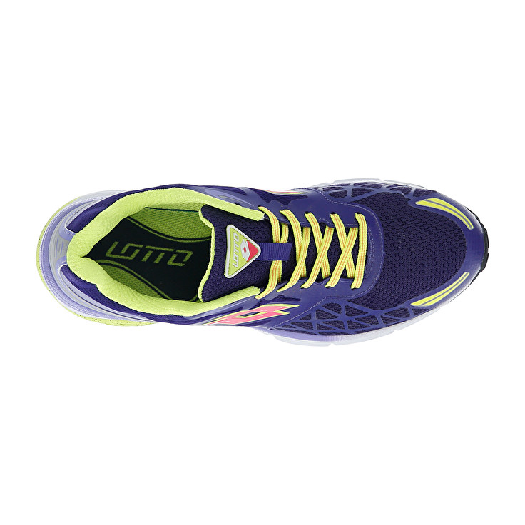 Lotto Aq 400 W Running Shoes Blue / Yellow | SYLOMVHK