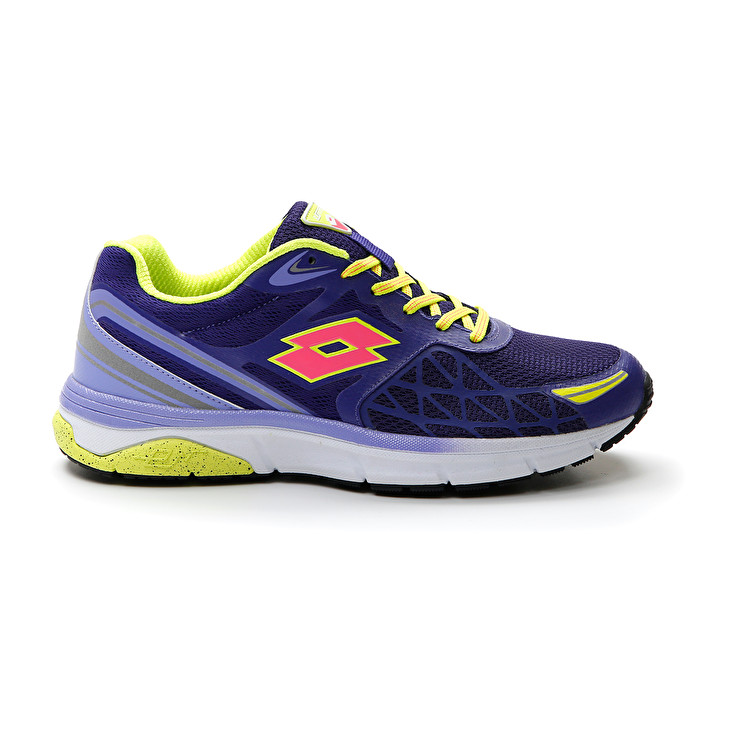 Lotto Aq 400 W Running Shoes Blue / Yellow | SYLOMVHK