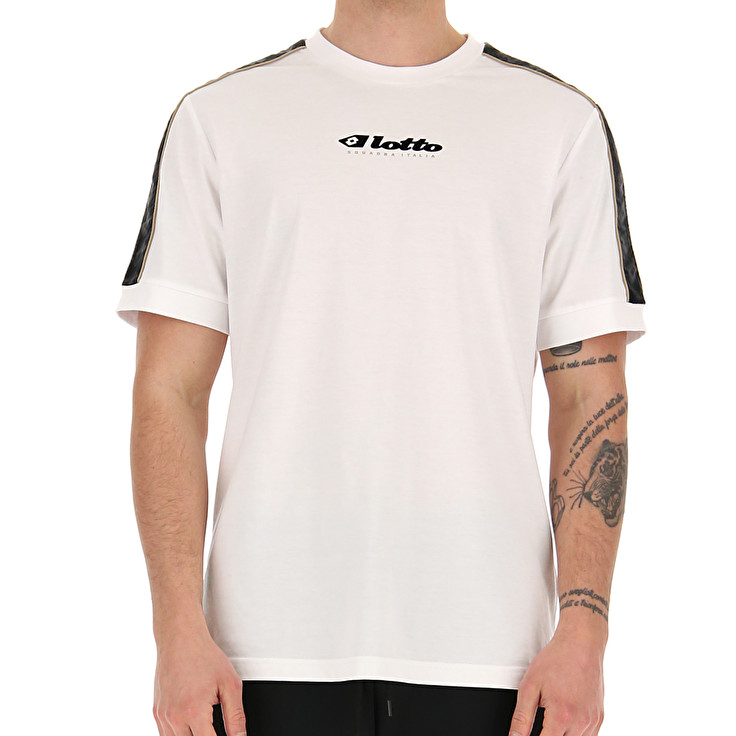 Lotto Athletica Classic Iv Js T Shirts White | OZNCSADD