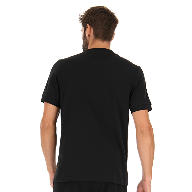 Lotto Athletica Classic Iv Prt Js T Shirts Black | KY0DUHPX