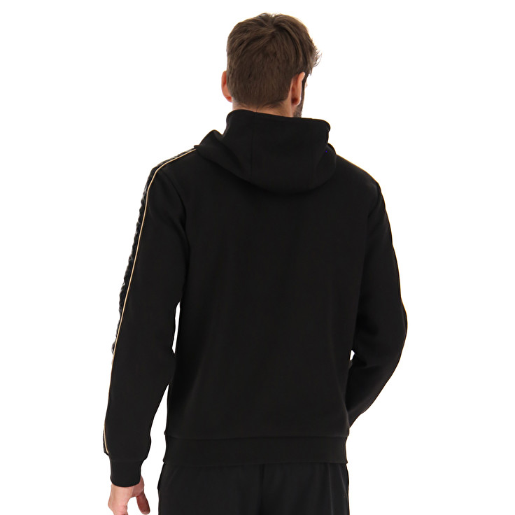 Lotto Athletica Classic Iv Sweat Hd Pl Sweatshirt Black | 9ZKWUETU