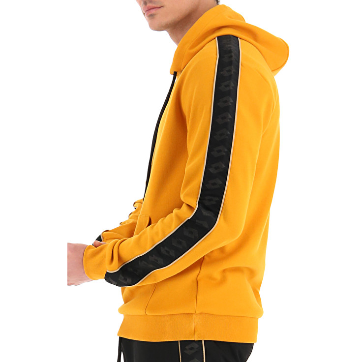 Lotto Athletica Classic Iv Sweat Hd Pl Sweatshirt Yellow | TYB3PNKV