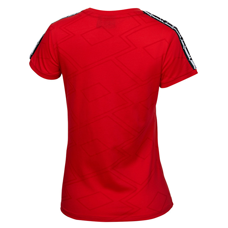 Lotto Athletica Classic W Ii Prt Js T Shirts Red | RZMGY7AD