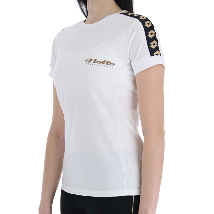 Lotto Athletica Classic W Iv Js T Shirts White | UTN8074B