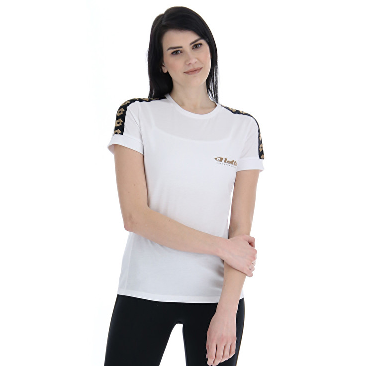 Lotto Athletica Classic W Iv Js T Shirts White | UTN8074B