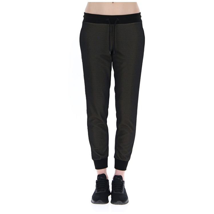 Lotto Athletica Classic W Iv Rib Pl Pants Black | KH45DHAM