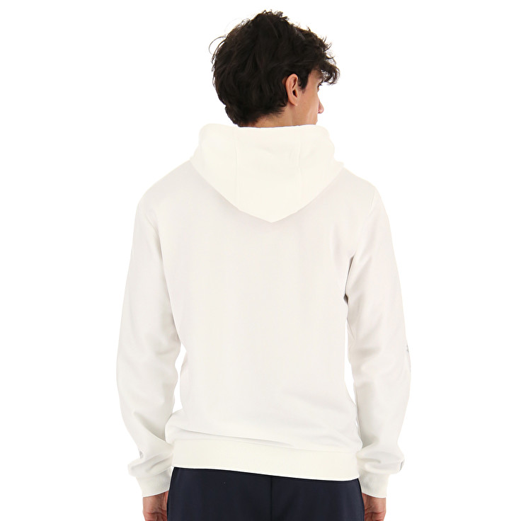 Lotto Athletica Due Iv Sweat Hd Pl Sweatshirt White | 90UZBE8I