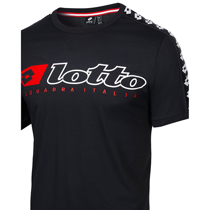 Lotto Athletica Due Js T Shirts Black | UOXIXTKN