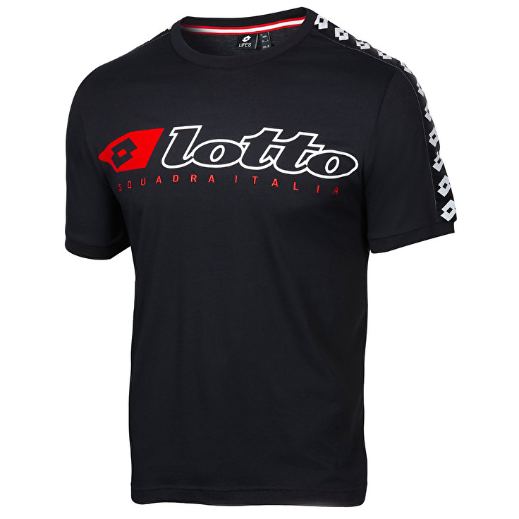 Lotto Athletica Due Js T Shirts Black | UOXIXTKN