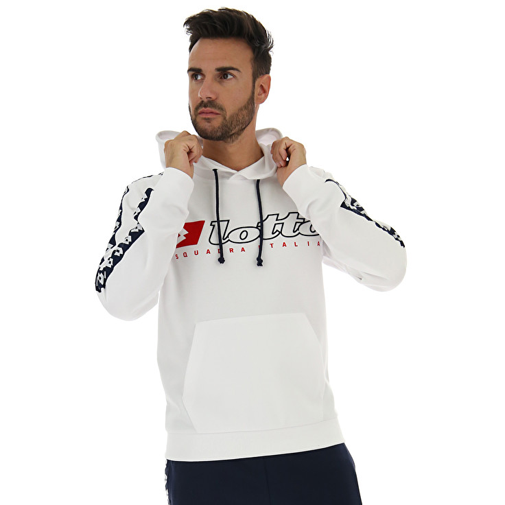 Lotto Athletica Due Sweat Hd Pl Tracksuits White | PR8OBSIJ