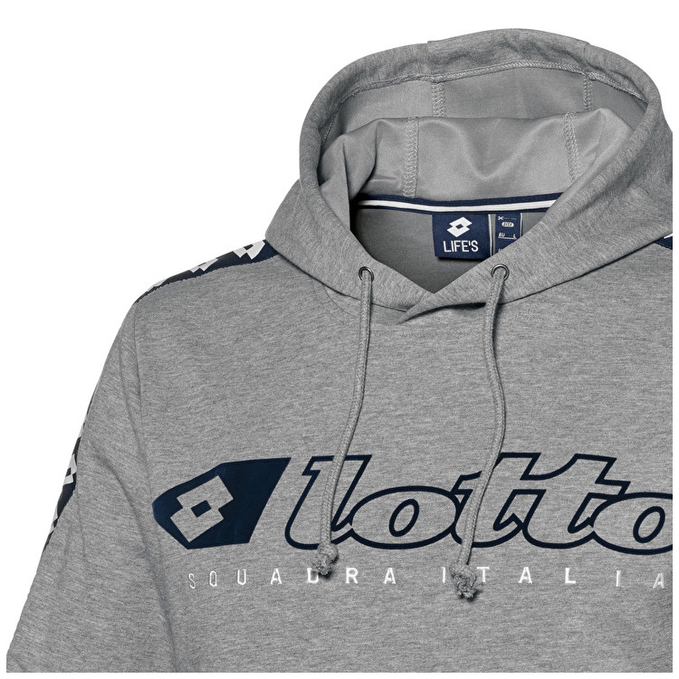 Lotto Athletica Due Sweat Sweatshirt Grey | C64NIOS5