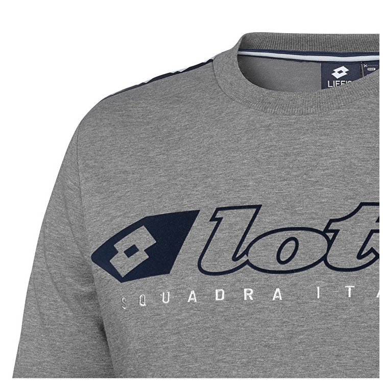 Lotto Athletica Due Sweat Sweatshirt Grey | QYOD7KLP