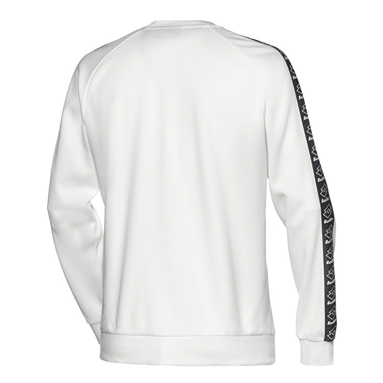 Lotto Athletica Ii Sweat Sweatshirt White | OYIXAWQK