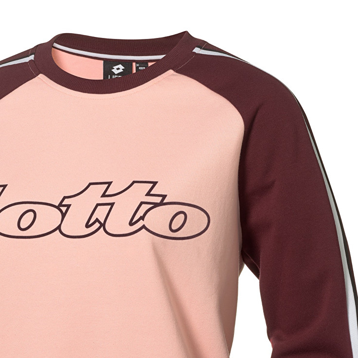 Lotto Athletica Ii Sweat W Sweatshirt Pink | AWMZUCNO