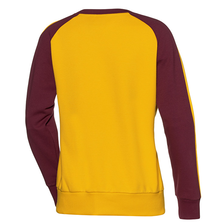 Lotto Athletica Ii Sweat W Sweatshirt Yellow / Red | CBPVQLJT