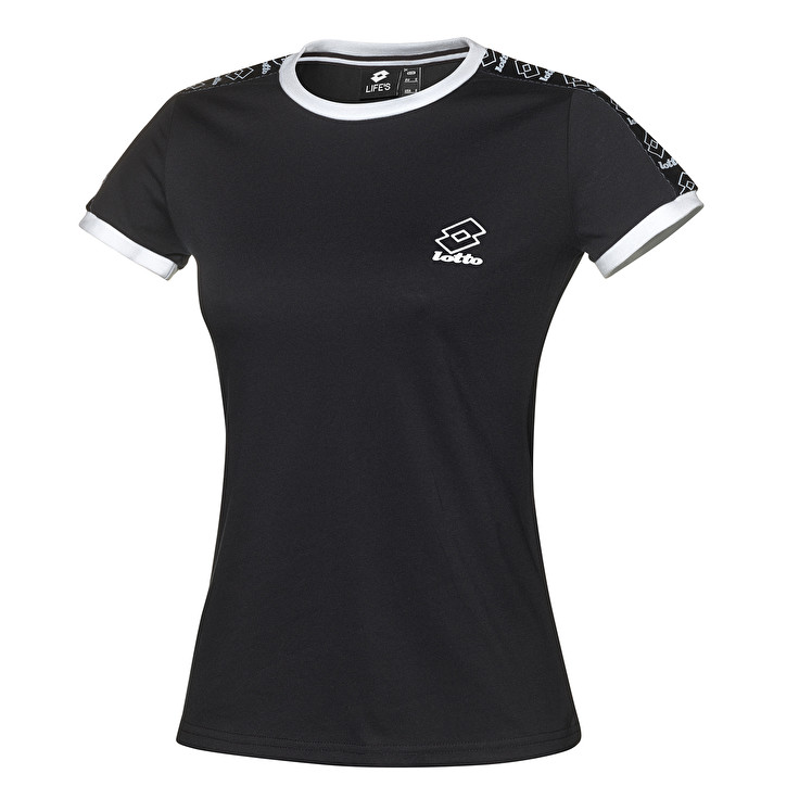 Lotto Athletica Ii W T Shirts Black | BK5WLUSG