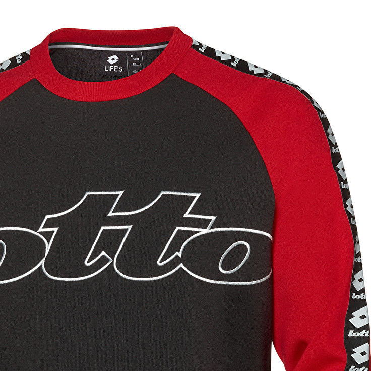 Lotto Athletica Iii Sweat Tracksuits Black / Red | C5YRALOT