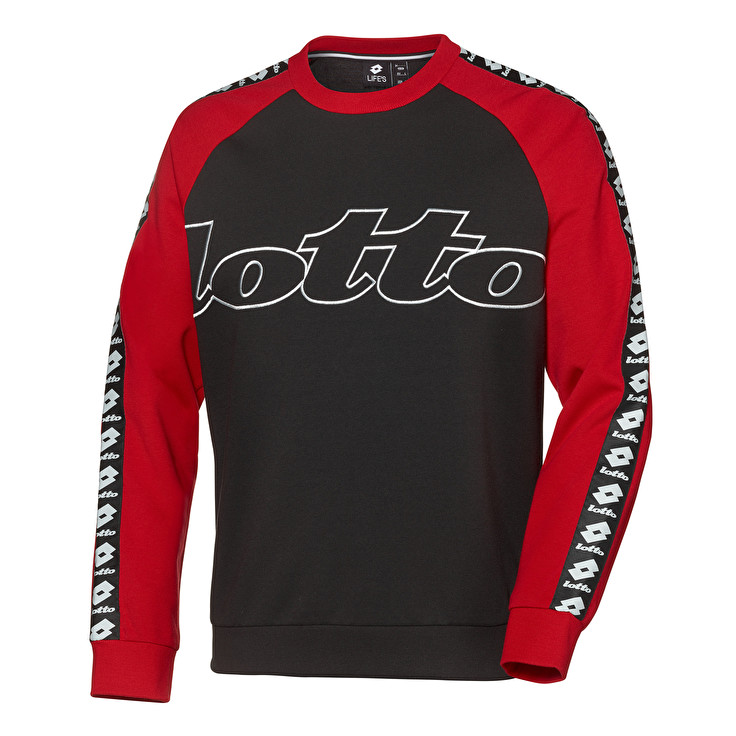 Lotto Athletica Iii Sweat Tracksuits Black / Red | C5YRALOT