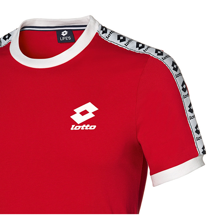 Lotto Athletica Js T Shirts Red | P9ZPLD58