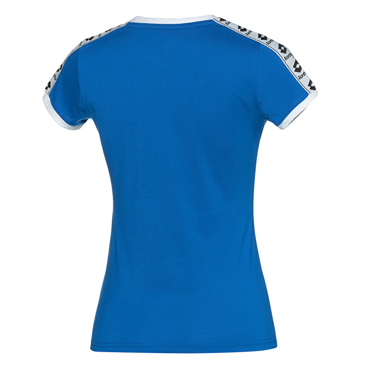 Lotto Athletica Js W T Shirts Blue | OAUYKR5C