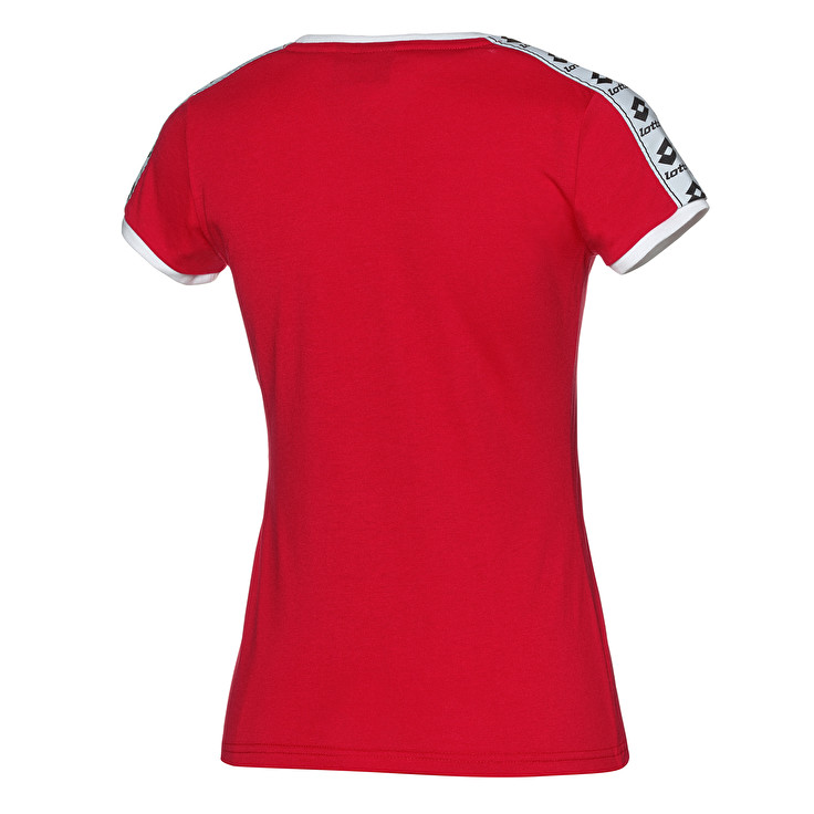 Lotto Athletica Js W T Shirts Red | ZGXVADTP