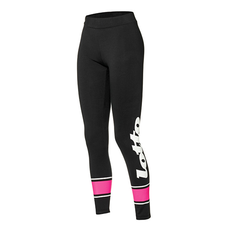 Lotto Athletica Prime W Ii Js Stc Leggings Blue / Pink / White | ZU1CXPOY