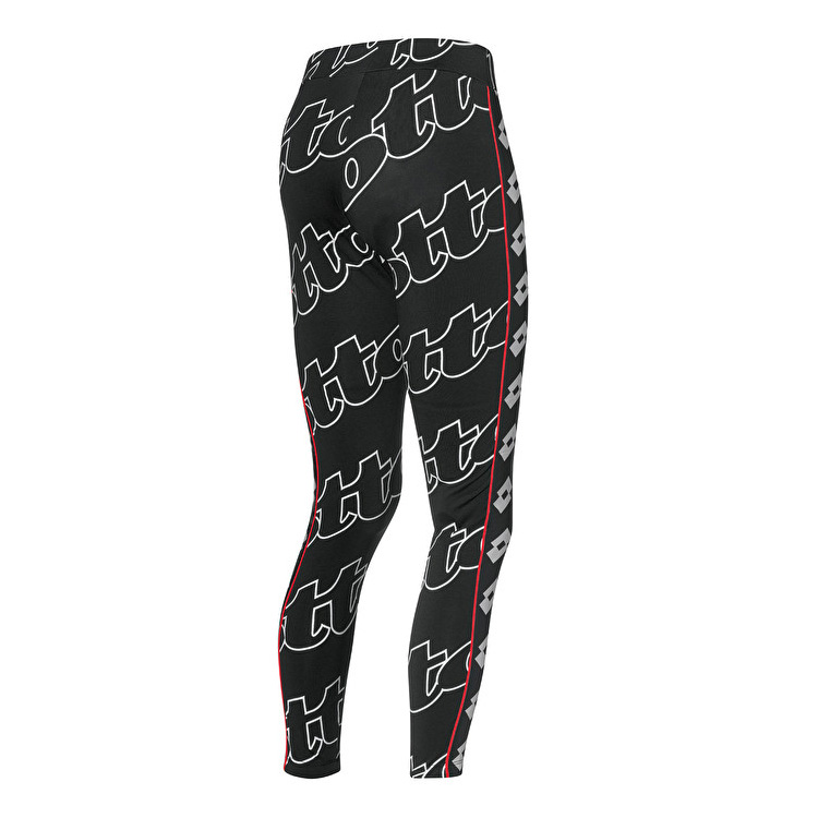 Lotto Athletica Prime W Leggings Black | 2NYEDYFV