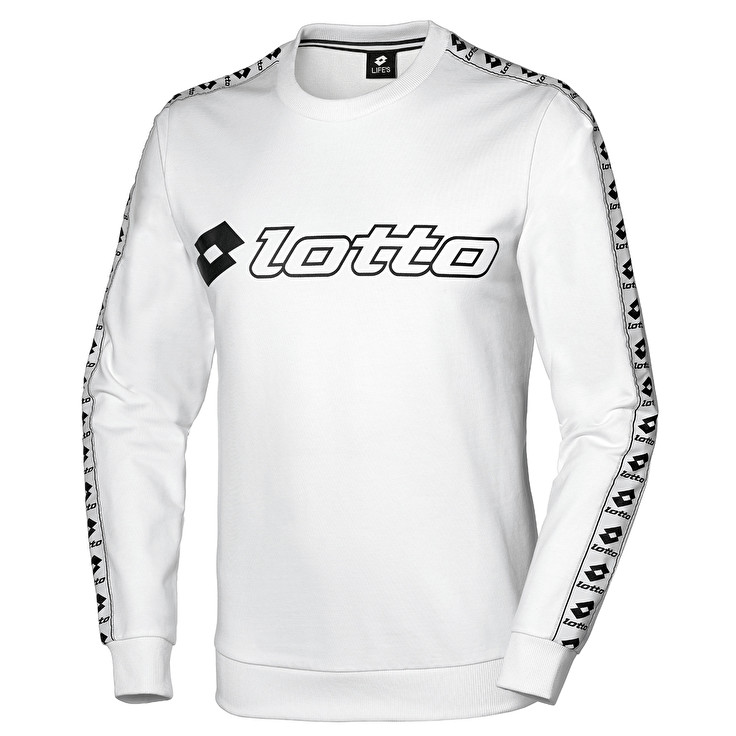 Lotto Athletica Sweat Rn Tracksuits White | 7NERW6GE