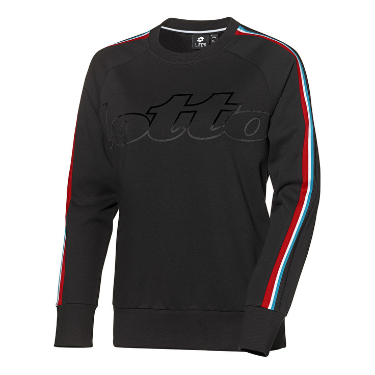 Lotto Athletica W Iii Sweat Sweatshirt Black | TOHC8TRL