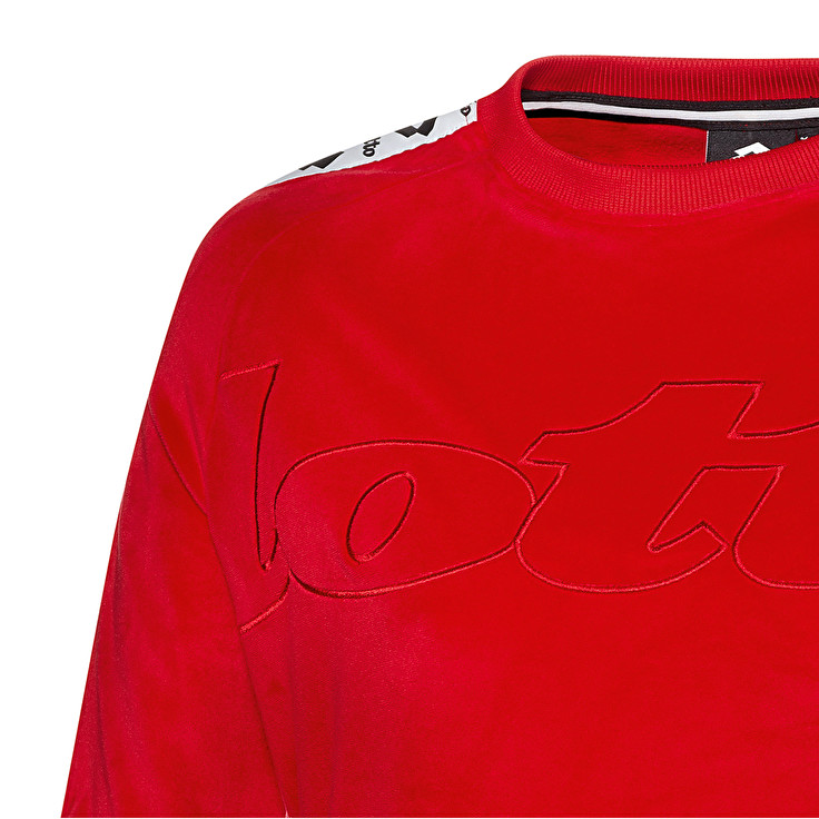 Lotto Athletica W Iii Sweat Sweatshirt Red | AOBCXJKJ