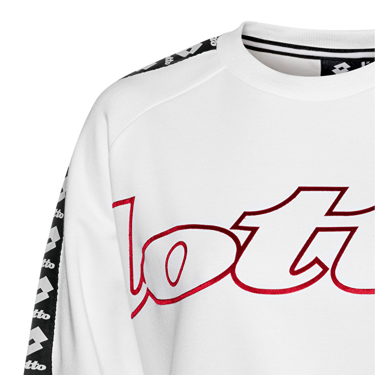 Lotto Athletica W Iii Sweat Sweatshirt White | JLDQCFOL