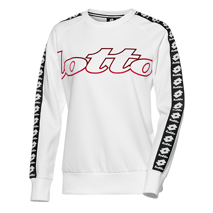 Lotto Athletica W Iii Sweat Sweatshirt White | JLDQCFOL