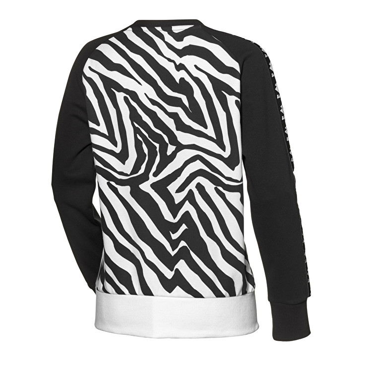 Lotto Athletica W Iii Sweat Sweatshirt White / Black | TBAMCQSI