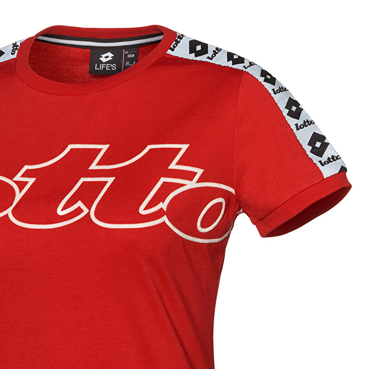 Lotto Athletica W Iii T Shirts Red / White | FBTW8W64