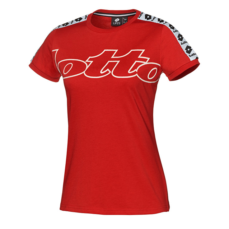 Lotto Athletica W Iii T Shirts Red / White | FBTW8W64