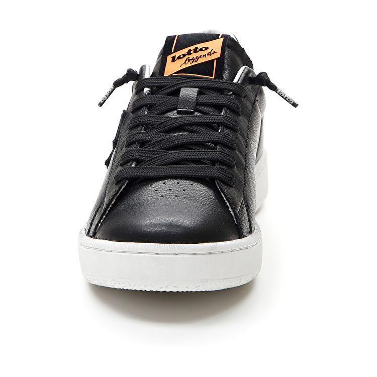 Lotto Autograph Block Sneakers Black / Orange | D7TAQXOT