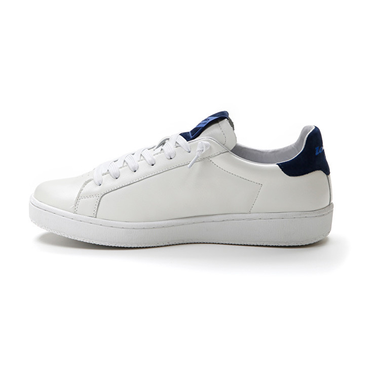 Lotto Autograph Block Sneakers White / Blue | GD7ZJZUP