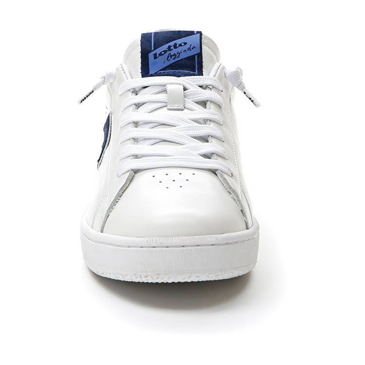 Lotto Autograph Block Sneakers White / Blue | GD7ZJZUP