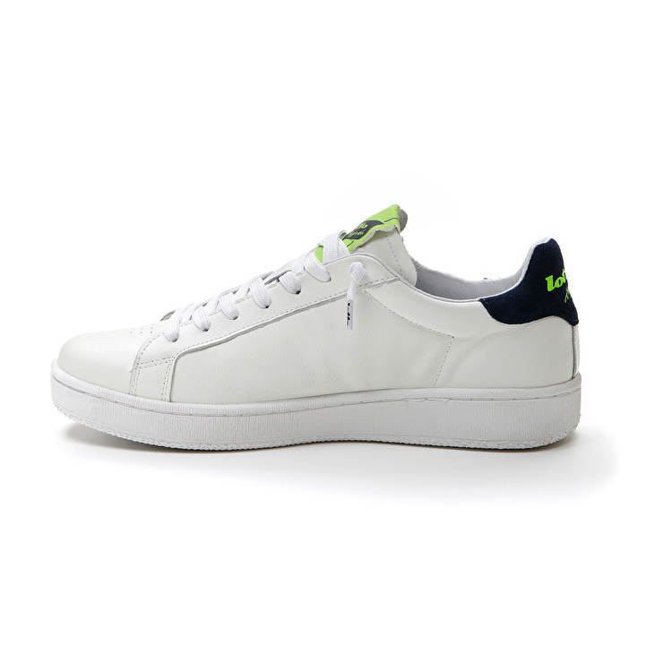 Lotto Autograph Block Sneakers White / Green / Blue | DANCUQM3