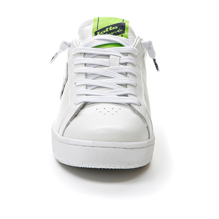 Lotto Autograph Block Sneakers White / Green / Blue | DANCUQM3