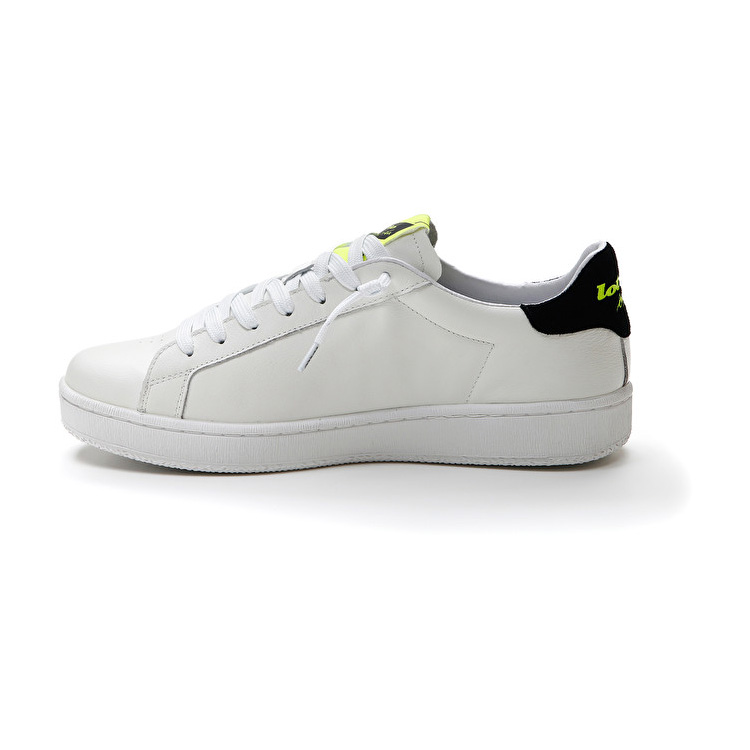 Lotto Autograph Block Sneakers White / Yellow / Black | 5OCIG2SS