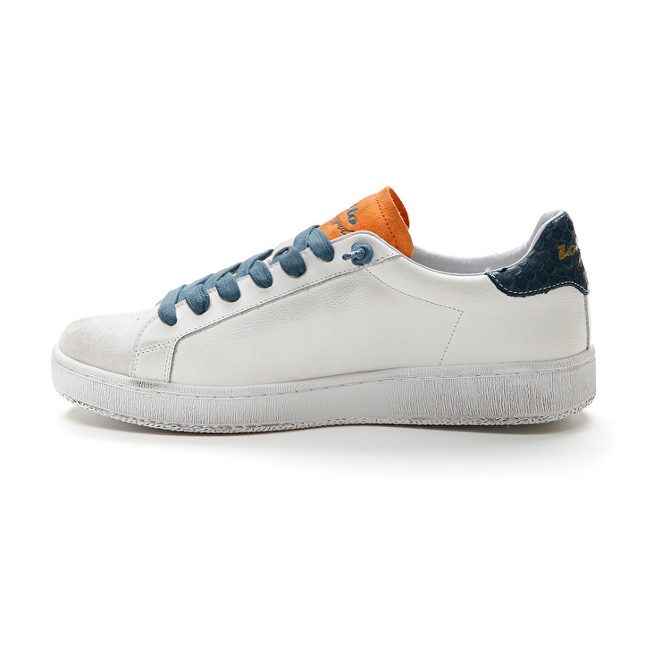 Lotto Autograph Fish Sneakers White / Blue | 5RYTSWEM