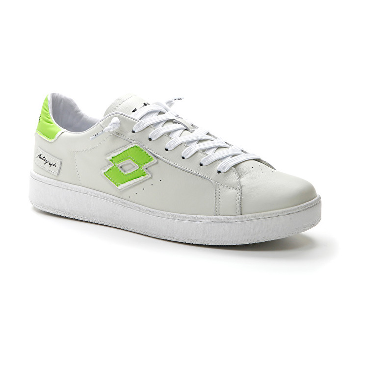 Lotto Autograph Fluo Sneakers White / Green | NLEXNRC8